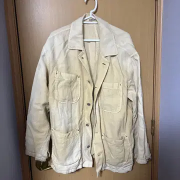 AURALEE WASHI DUCK CANVAS BLOUSON