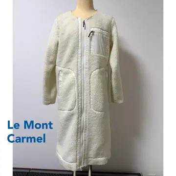 Le Mont Carmel 르몽카르멜 보아 플리스 롱 가디건