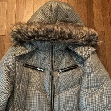 AVAIL 후드 부착 그레이 계열 다운 자켓 L 사이즈