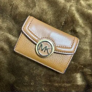 [컨디션 최상] Michael Kors 브라운 3단 폴더형 지갑