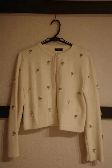 anuans 비쥬 니트 자켓