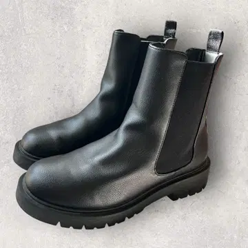 새상품급 UNIQLO:C 유니클로 씨 사이드 고어 부츠 24.5