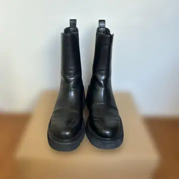 ORiental TRaffic 사이드 고어 부츠 통굽