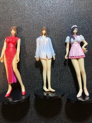 레트로 앤티크 G-taste 피규어 3개 묶음 판매 상태 B