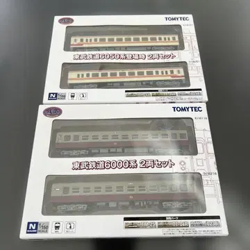 도부 철도 6000계 6050계 2량 세트