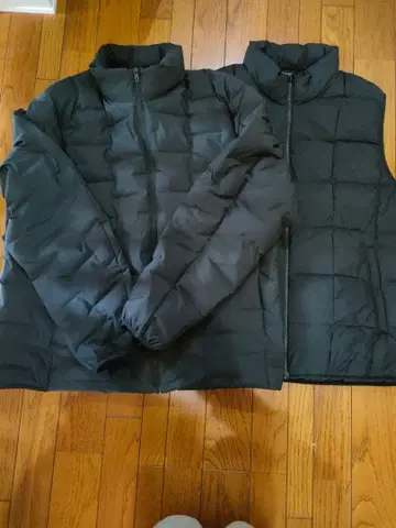 유니클로 퍼프 테크 자켓 베스트 아우터 점퍼