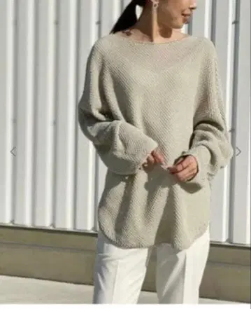 NOBLE 페이퍼얀 카노코 백 V 풀오버