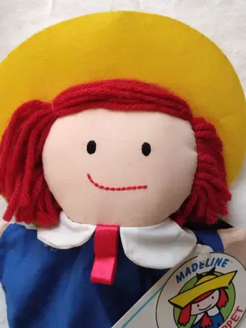 마들렌 양 퍼펫 봉제 인형 인형 인형 그림책 캐릭터