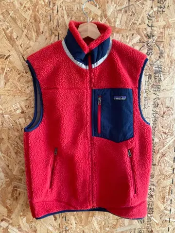 [ 새상품급 ] patagonia 레트로 X 플리스 베스트 S 빨간색