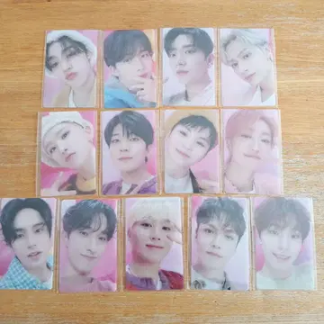 seventeen 드림 weverse 트레이딩 카드 13장 컴프 혜택