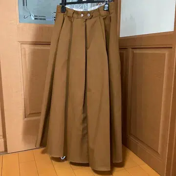 LUCA Dickies 콜라보 브라운 플레어 팬츠