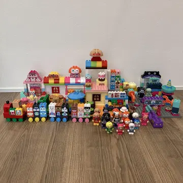 호빵맨 블록 라보 6점 묶음 판매