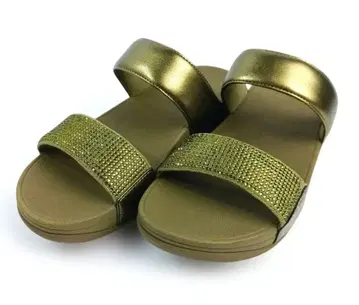 새상품 핏플로프 LuLu 여성용 슬라이드 샌들 22cm 하자 상품입니다.