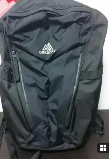 GREGORY 블랙 백팩 스티치 25