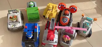 파우 패트롤 미니카 세트 8대