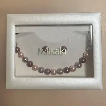 미사키 펄 목걸이와 귀찌 세트