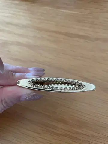 acca 골드 큐빅 헤어핀