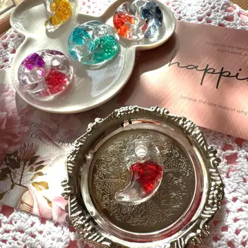 구옥 오르가나이트 빨간 하트