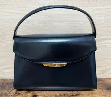 YUMI KATSURA 포멀 백 블랙 가죽 블랙 핸드백