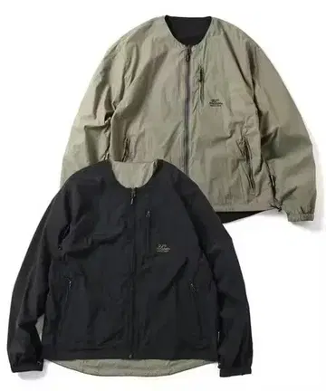 짐 마스터 리버서블 나일론 노카라 자켓 XL