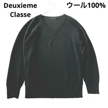 Deuxieme Classe 두지엠 클라세 울 100% 스웨터
