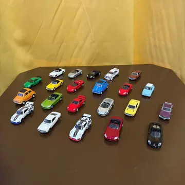 미니카 22대 세트 다색 스포츠카