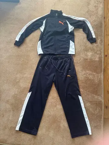 PUMA 저지 네이비/화이트 M 사이즈