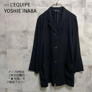 L'EQUIPE YOSHIE INABA [ M ] 테일러드 자켓 블랙