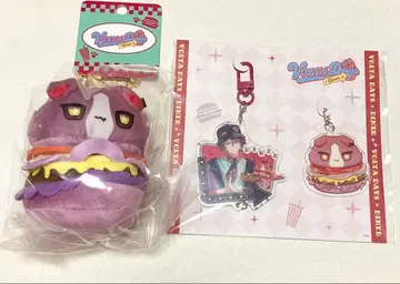 다이너 와타라이 히바리 보라색 아기 마스코트 키링