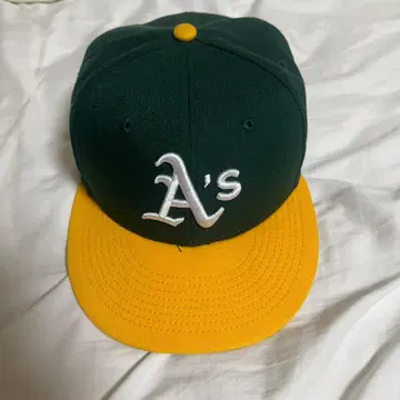 A's 로고 야구 모자