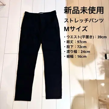 [ 미사용 새상품 ] 스트레치 팬츠 M 사이즈 블랙