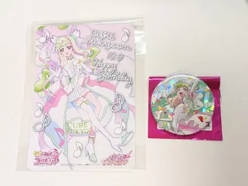 큐어즈 큔 벌스데이 카드 캔뱃지 세트