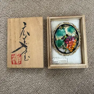 히로미아트 오오츠카 히로미 칠보 브로치