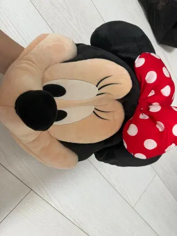 디즈니 미니 마우스 봉제 인형 모자