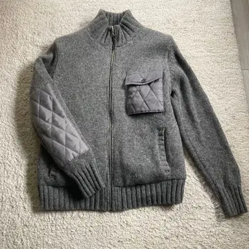 TAKEO KIKUCHI 리버서블 그레이 스웨터