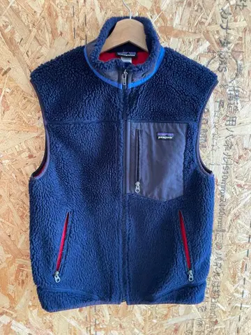 [ 새상품급 ] patagonia 레트로X 플리스 베스트 S 네이비