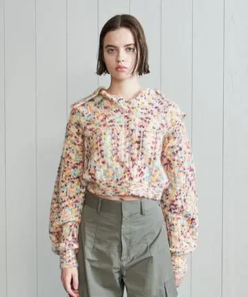 [ H ] KONPEITO KNIT PULLOVER