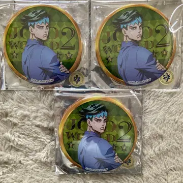 죠죠의 기묘한 모험 공식 샵 로한 캔뱃지 3종 세트