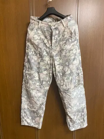 ZARA 카모 패턴 카고 팬츠 EUR 38