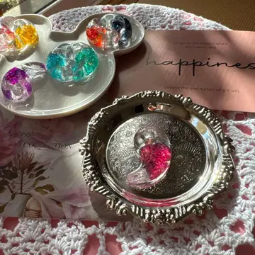 구옥 오르가나이트 핑크 하트