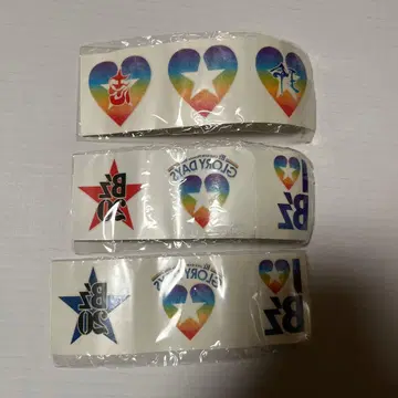 B'z GLORY DAYS 타투 씰