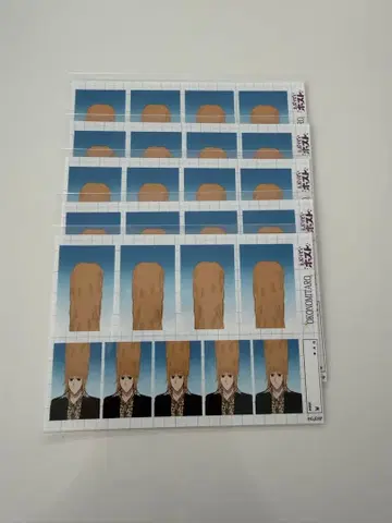 에브리데이 호스트 복권 오코노미 타로 스티커 세트