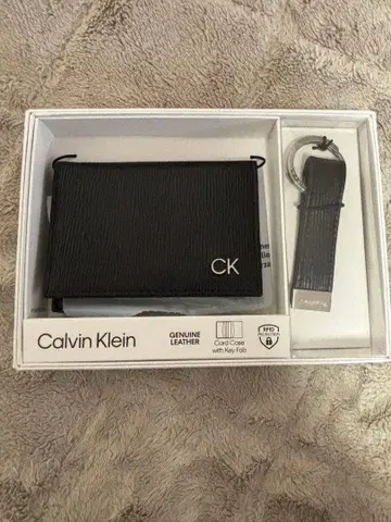 Calvin Klein 카드 케이스 남성용 블랙 31CK330017