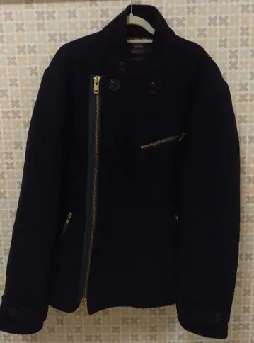 더블 브레스트 피 코트 L 사이즈