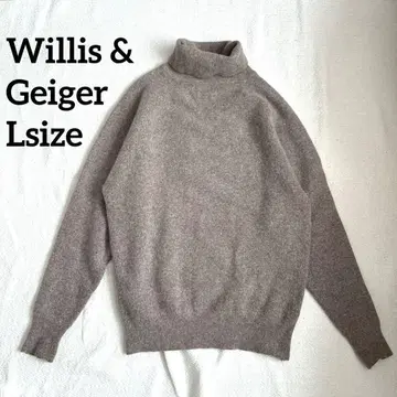 Willis & Geiger / 하이넥 스웨터 / L size