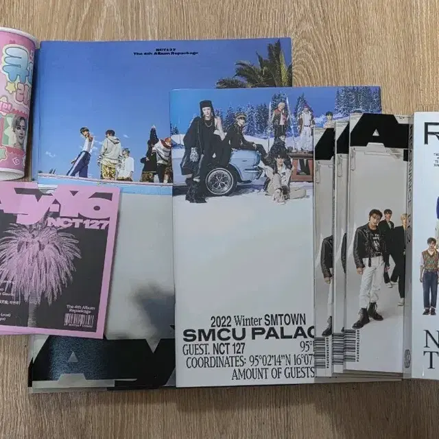 NCT 127 앨범 일괄 + 스티커/포스터/접지
