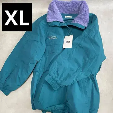 미사용 새상품 JaVa 콜라보 블루그린 XL 자켓 하프 지퍼