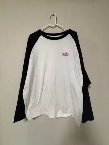 x-girl 그래픽 프린트 롱T