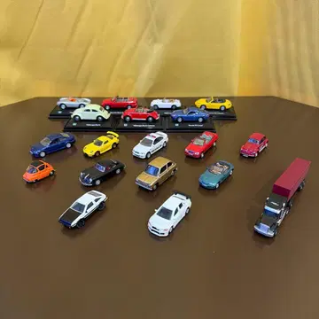 미니카 19대 세트