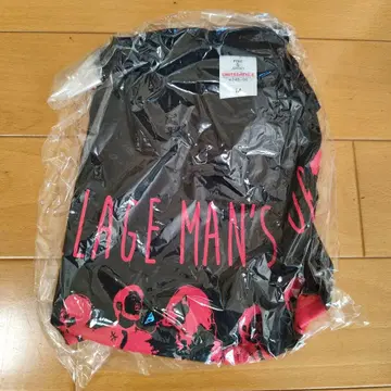 빌리지 맨즈 스토어 T셔츠 블랙/빨간색